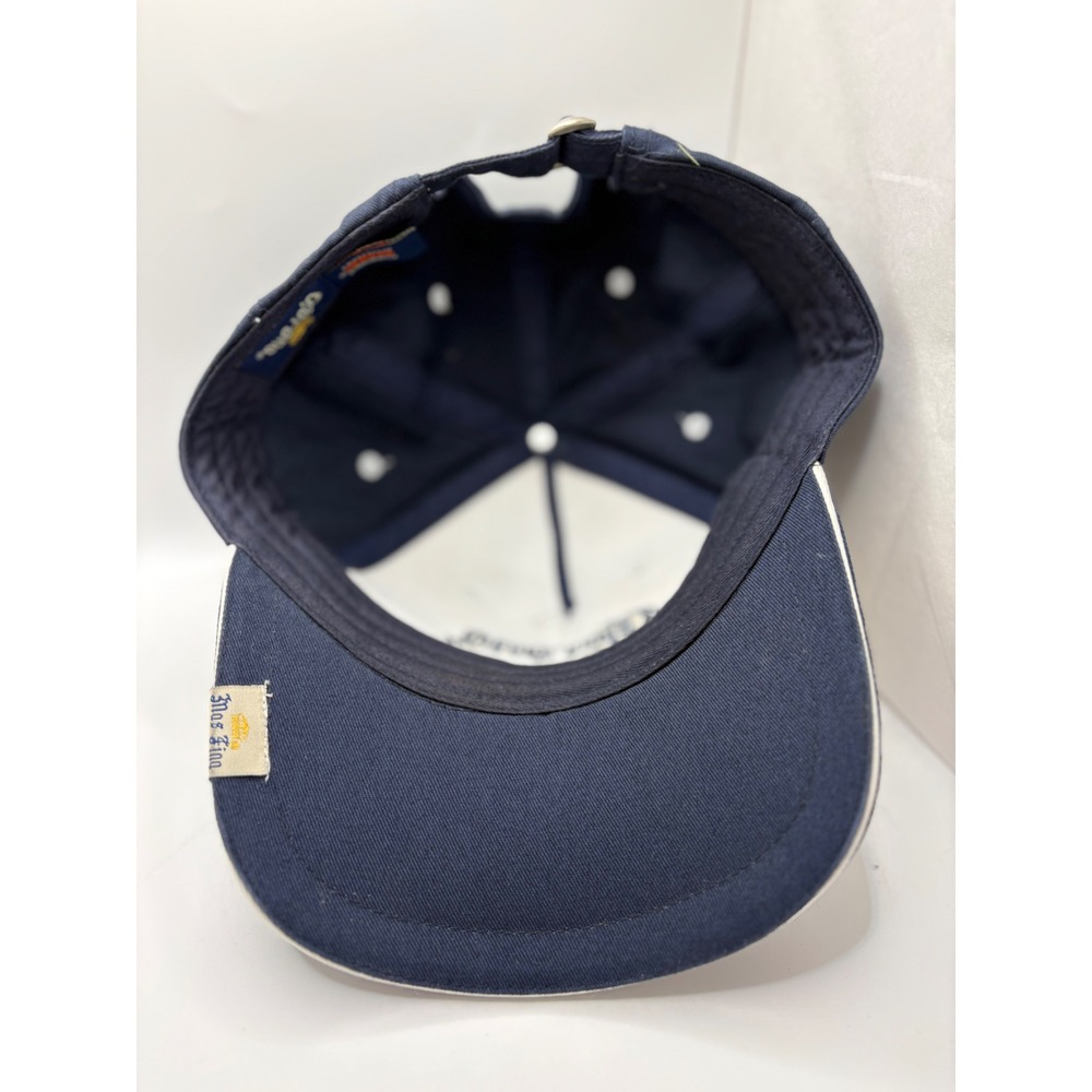 Corona Extra Mas Fina Navy Blue White Embroidered Adjustable Baseball Hat Cap - Picture 5 of 6